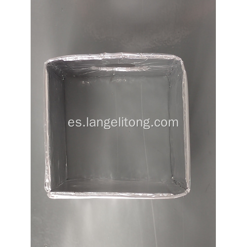 Panel de aislamiento al vacío de lana de vidrio para cadena de frío